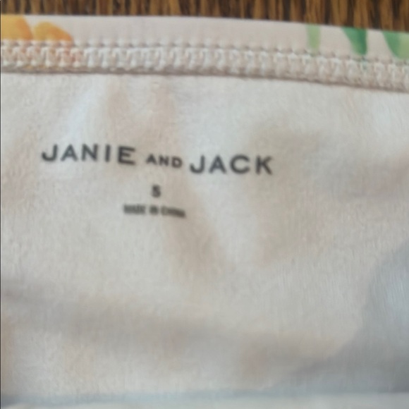 Janie and Jack Pineapple Print Bikini Set | size 5 - Picture 3 of 4